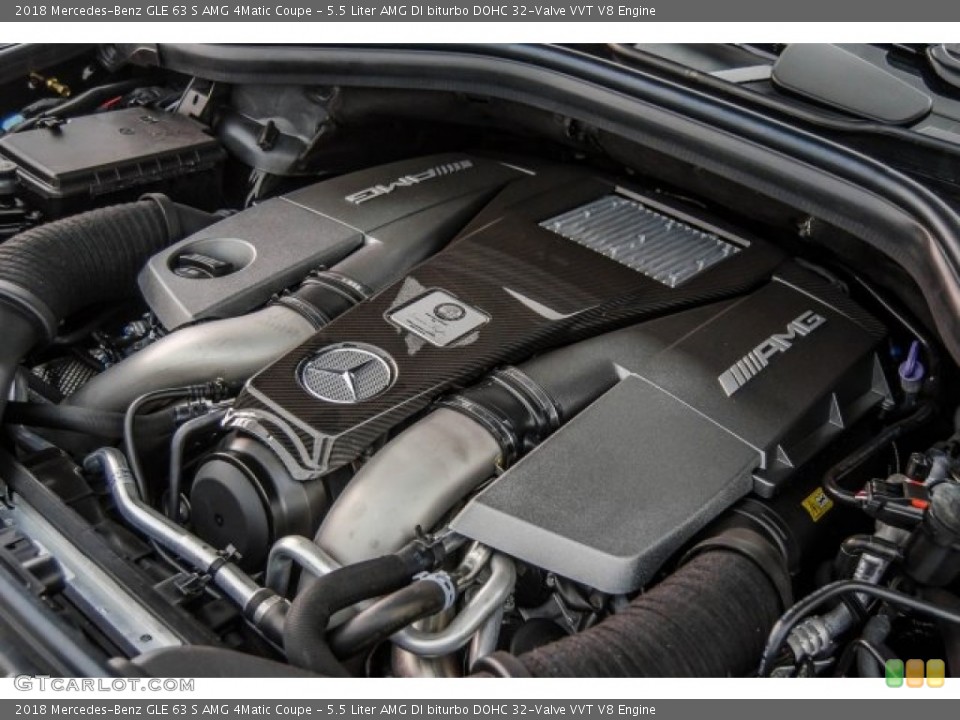 5.5 Liter AMG DI biturbo DOHC 32-Valve VVT V8 Engine for the 2018 Mercedes-Benz GLE #124671850