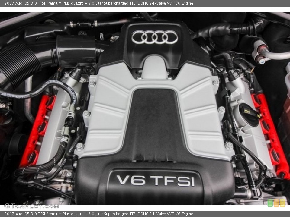 3.0 Liter Supercharged TFSI DOHC 24-Valve VVT V6 Engine for the 2017 Audi Q5 #124678303