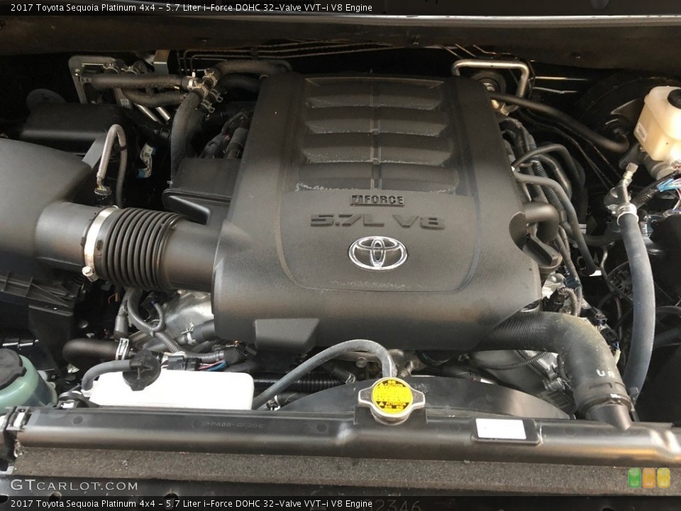 5.7 Liter i-Force DOHC 32-Valve VVT-i V8 Engine for the 2017 Toyota Sequoia #124698321