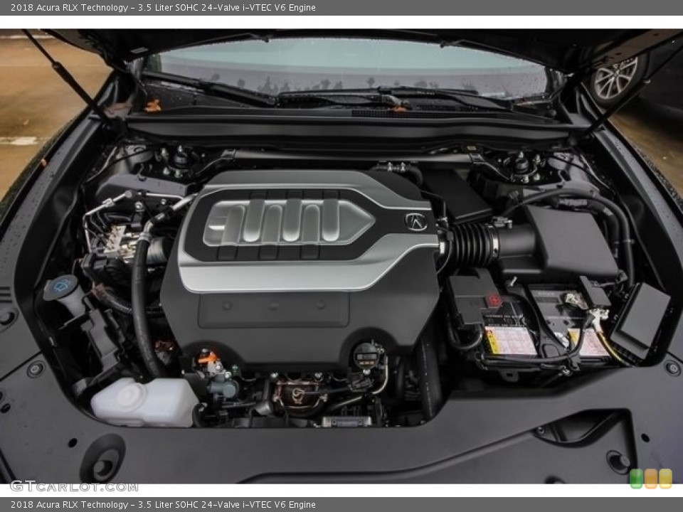 3.5 Liter SOHC 24-Valve i-VTEC V6 2018 Acura RLX Engine