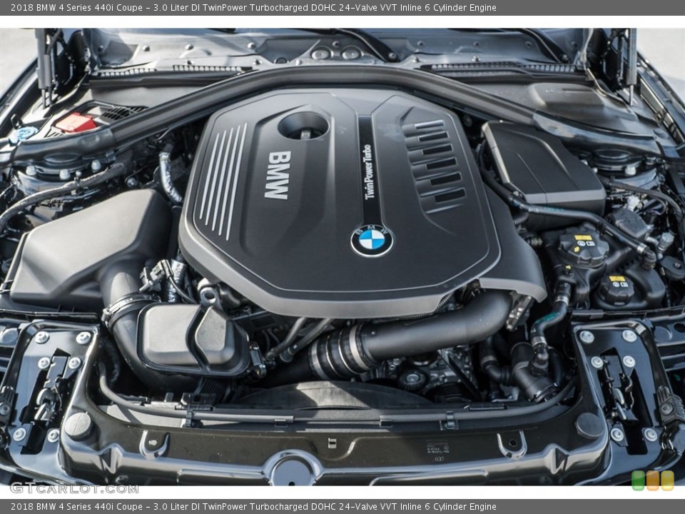 3.0 Liter DI TwinPower Turbocharged DOHC 24-Valve VVT Inline 6 Cylinder Engine for the 2018 BMW 4 Series #124765901