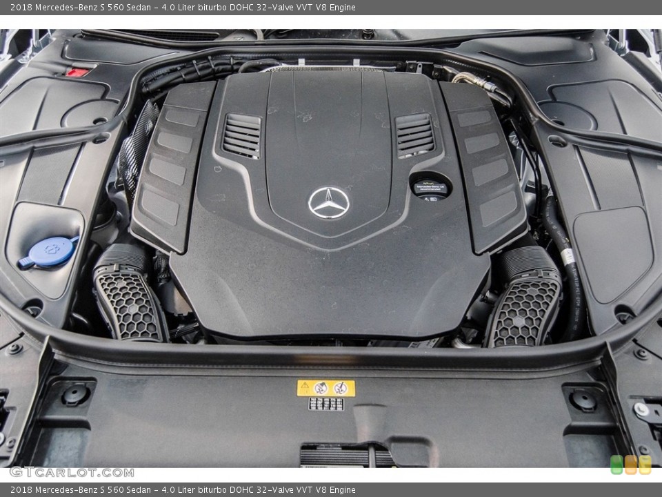 4.0 Liter biturbo DOHC 32-Valve VVT V8 Engine for the 2018 Mercedes-Benz S #124773140