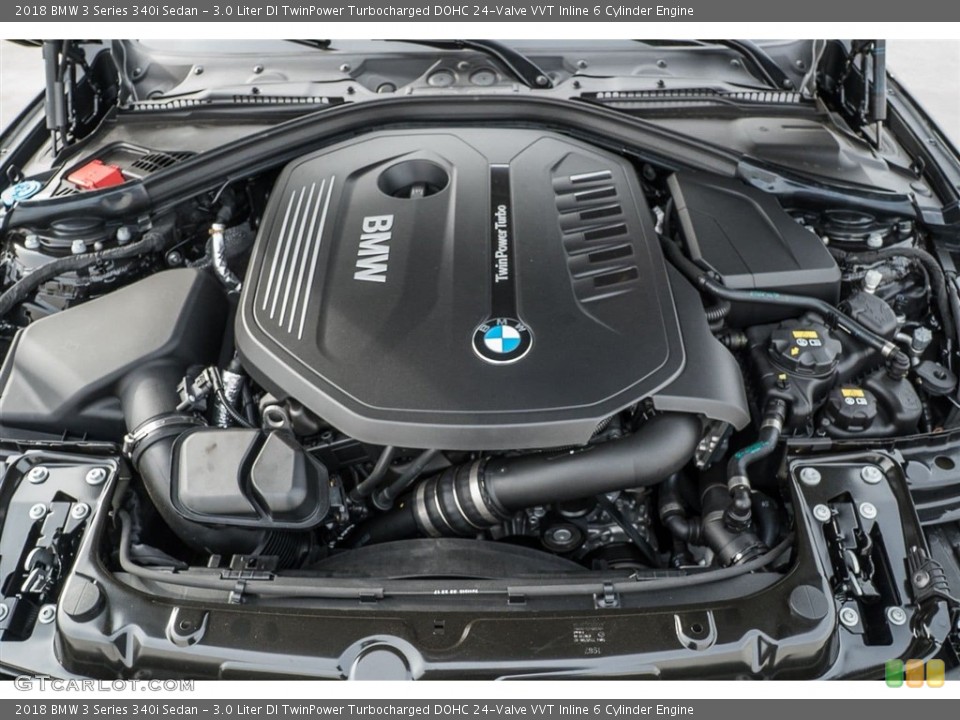 3.0 Liter DI TwinPower Turbocharged DOHC 24-Valve VVT Inline 6 Cylinder Engine for the 2018 BMW 3 Series #124774836