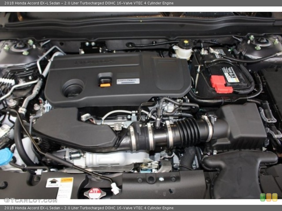 2.0 Liter Turbocharged DOHC 16-Valve VTEC 4 Cylinder Engine for the 2018 Honda Accord #124825489