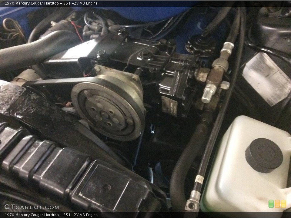 351 -2V V8 Engine for the 1970 Mercury Cougar #124843737