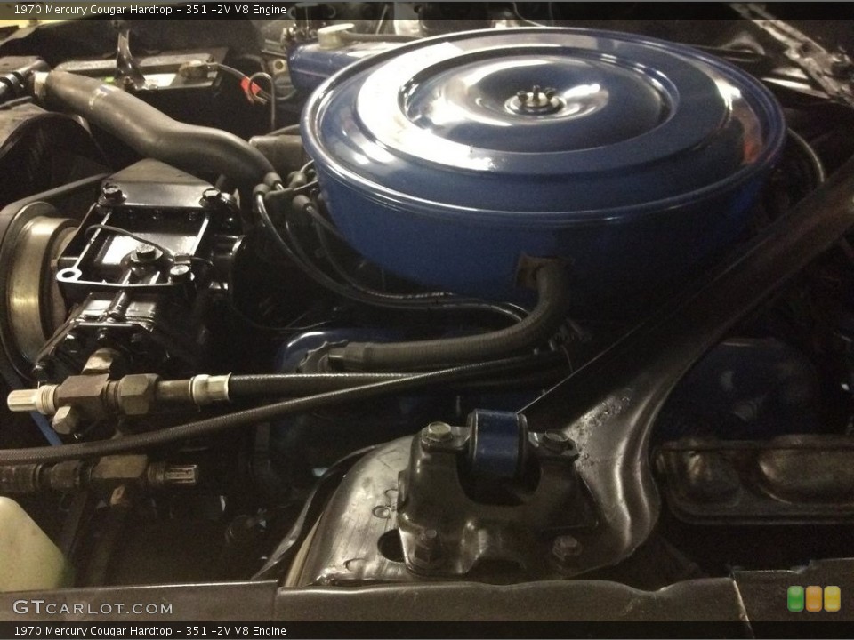 351 -2V V8 Engine for the 1970 Mercury Cougar #124843779