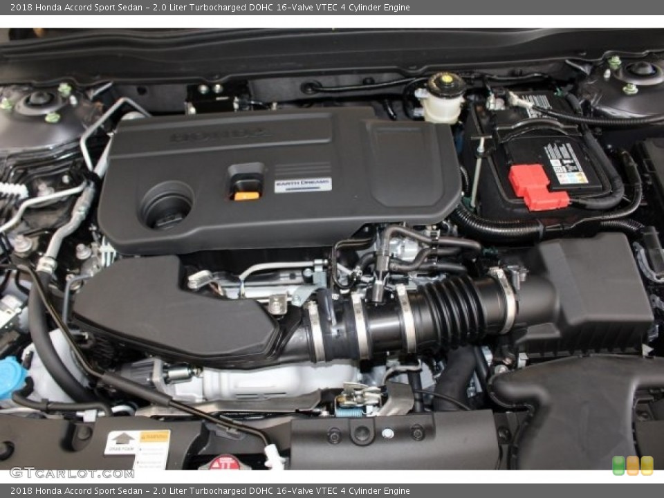 2.0 Liter Turbocharged DOHC 16-Valve VTEC 4 Cylinder Engine for the 2018 Honda Accord #124864329