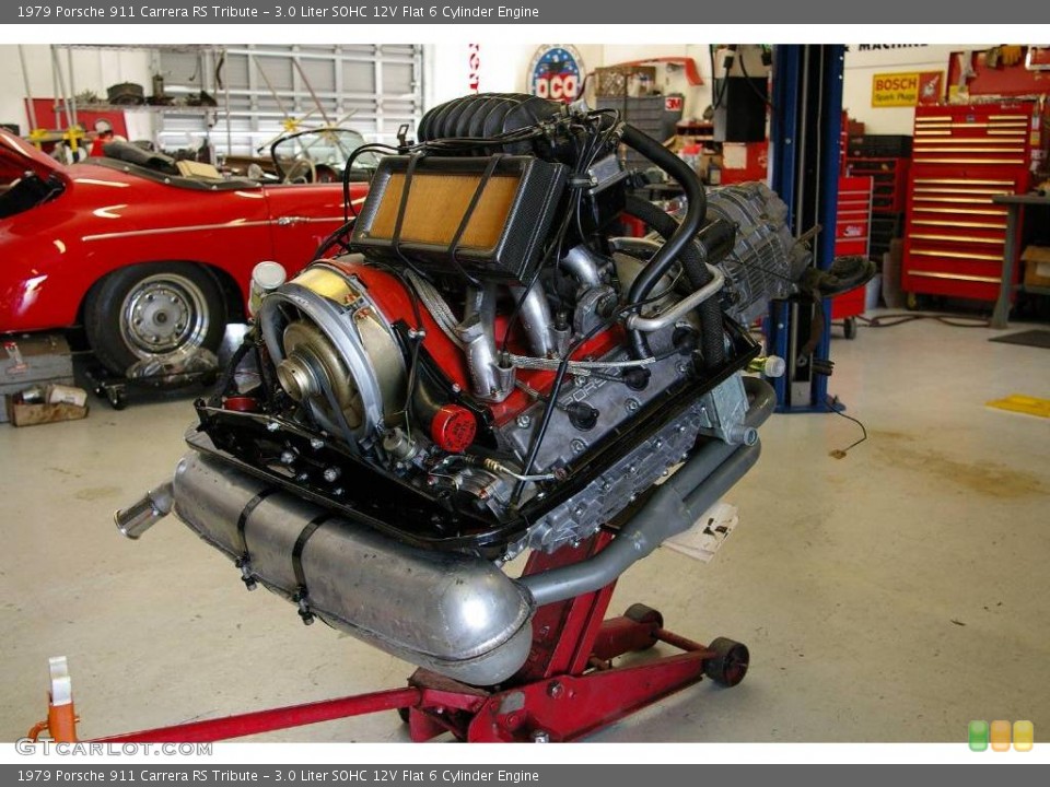 3.0 Liter SOHC 12V Flat 6 Cylinder Engine for the 1979 Porsche 911 #1248655
