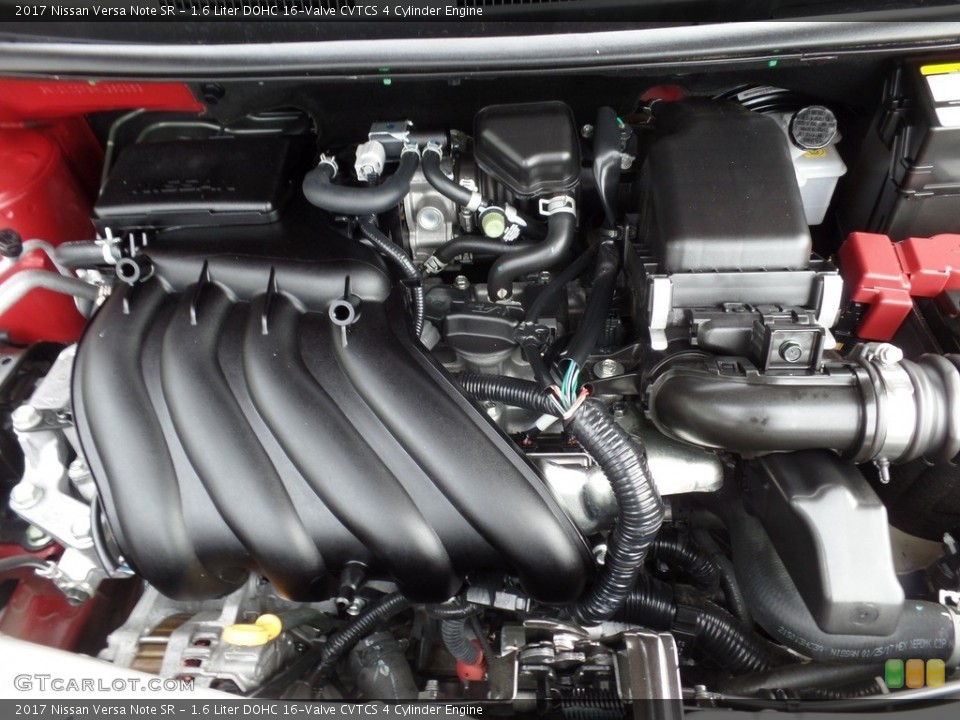 1.6 Liter DOHC 16-Valve CVTCS 4 Cylinder 2017 Nissan Versa Note Engine