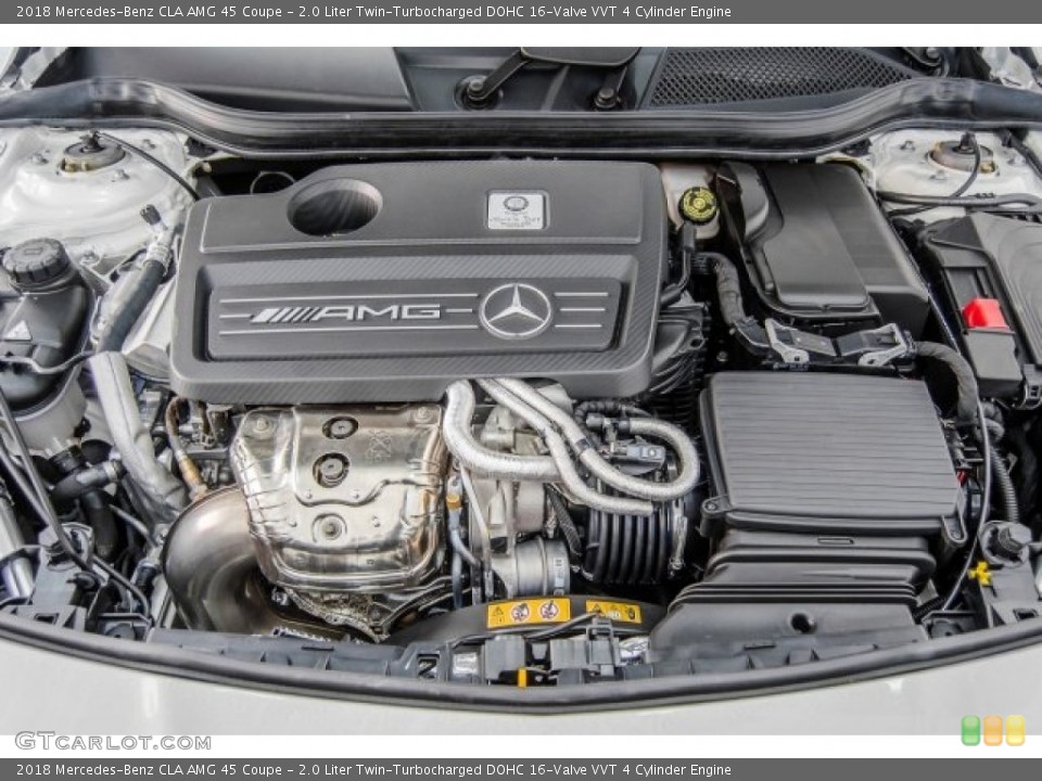 2.0 Liter Twin-Turbocharged DOHC 16-Valve VVT 4 Cylinder Engine for the 2018 Mercedes-Benz CLA #124880932