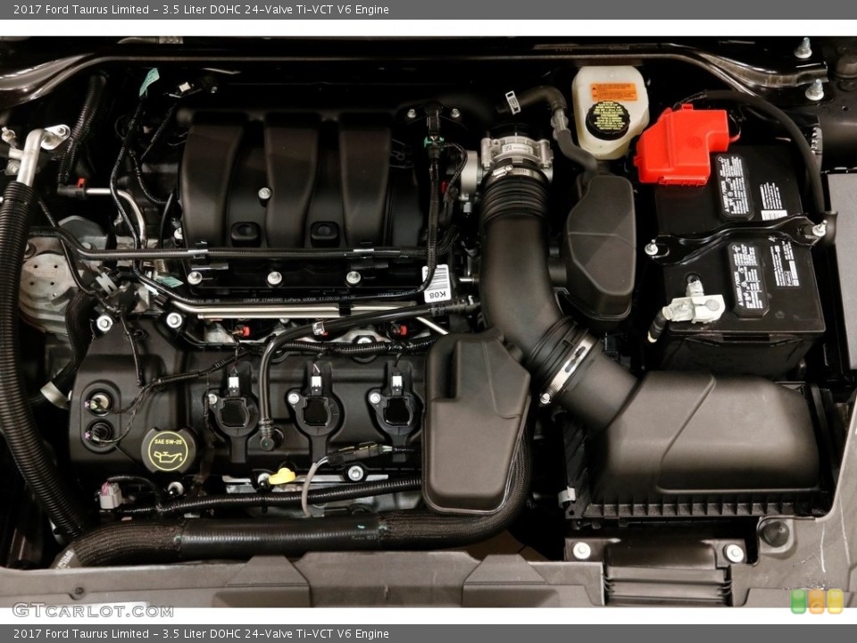 3.5 Liter DOHC 24-Valve Ti-VCT V6 2017 Ford Taurus Engine