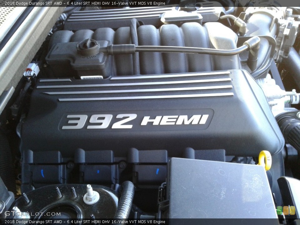 6.4 Liter SRT HEMI OHV 16-Valve VVT MDS V8 Engine for the 2018 Dodge Durango #124914128
