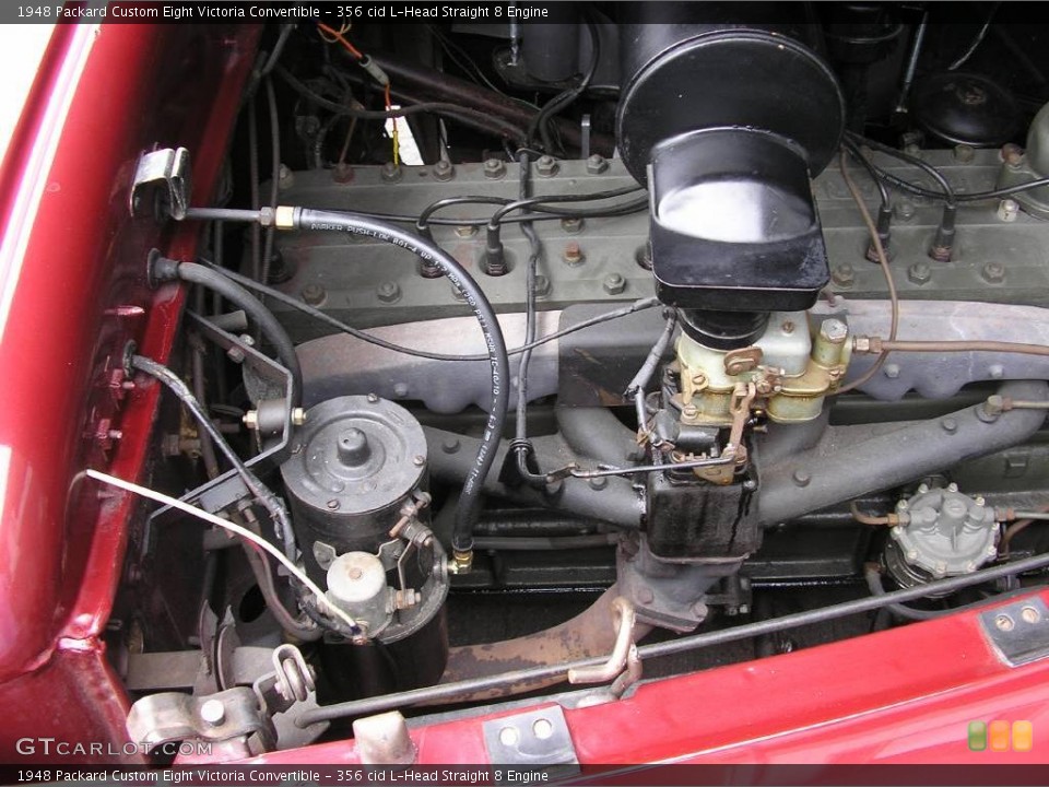 356 cid L-Head Straight 8 Engine for the 1948 Packard Custom Eight #12493108