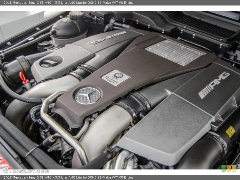 5.5 Liter AMG biturbo DOHC 32-Valve VVT V8 Engine for the 2018 Mercedes-Benz G #124954114