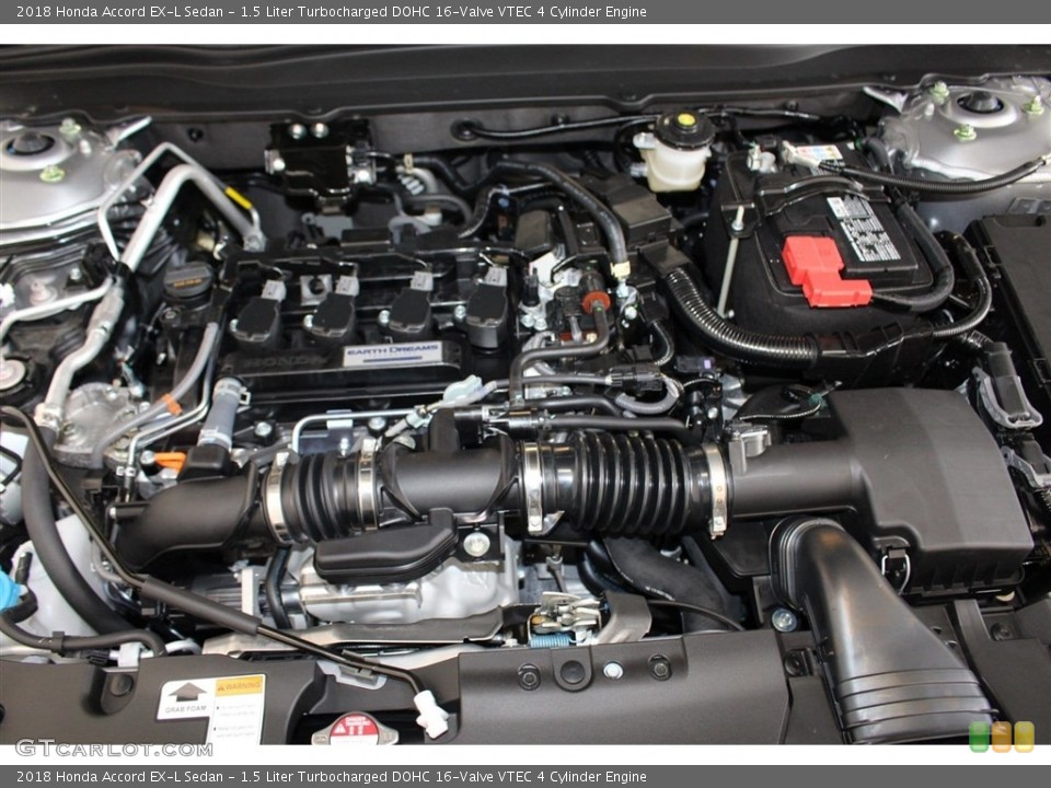 1.5 Liter Turbocharged DOHC 16-Valve VTEC 4 Cylinder Engine for the 2018 Honda Accord #124975238