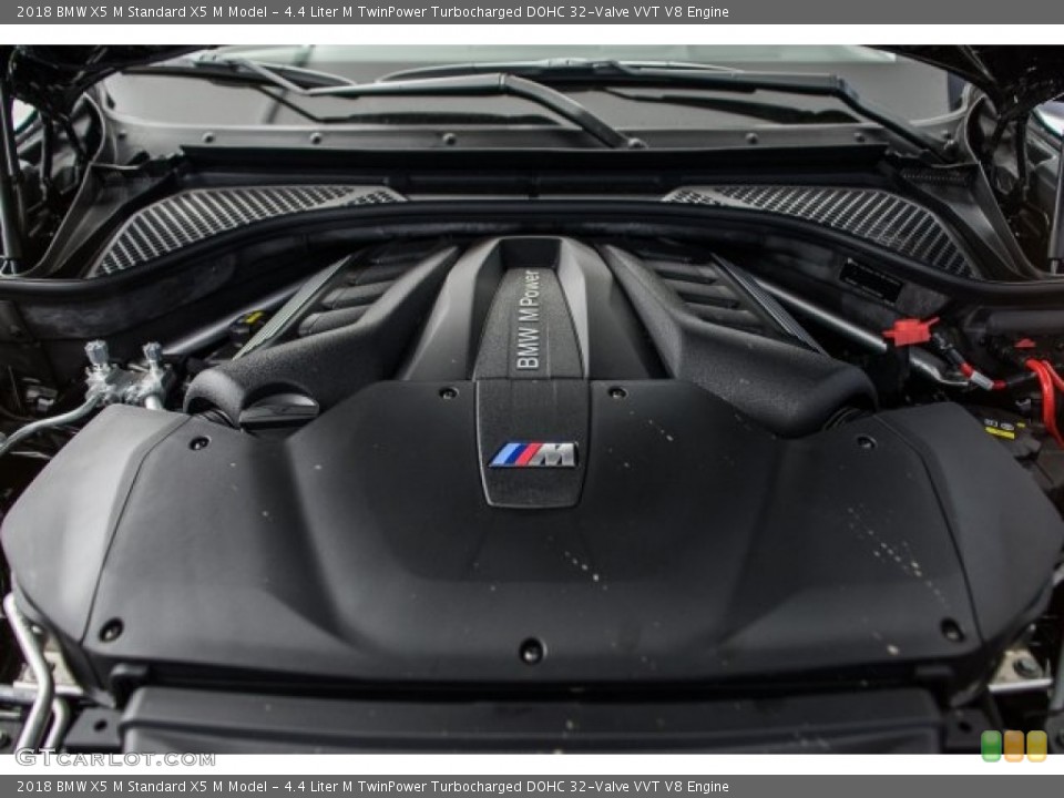 4.4 Liter M TwinPower Turbocharged DOHC 32-Valve VVT V8 Engine for the 2018 BMW X5 M #124988418