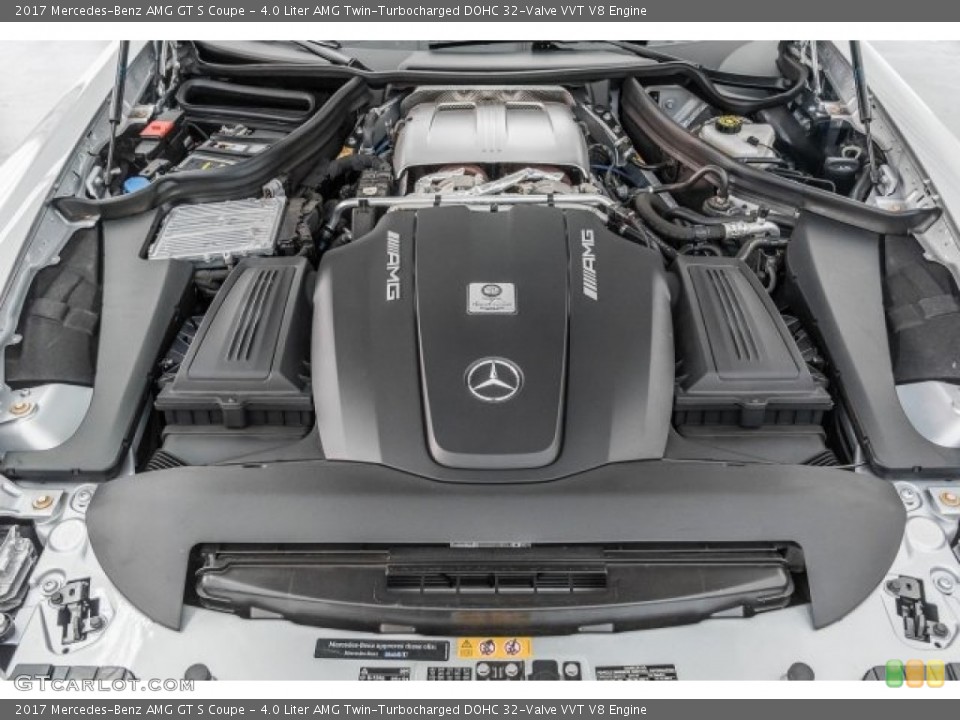 4.0 Liter AMG Twin-Turbocharged DOHC 32-Valve VVT V8 Engine for the 2017 Mercedes-Benz AMG GT #125178592