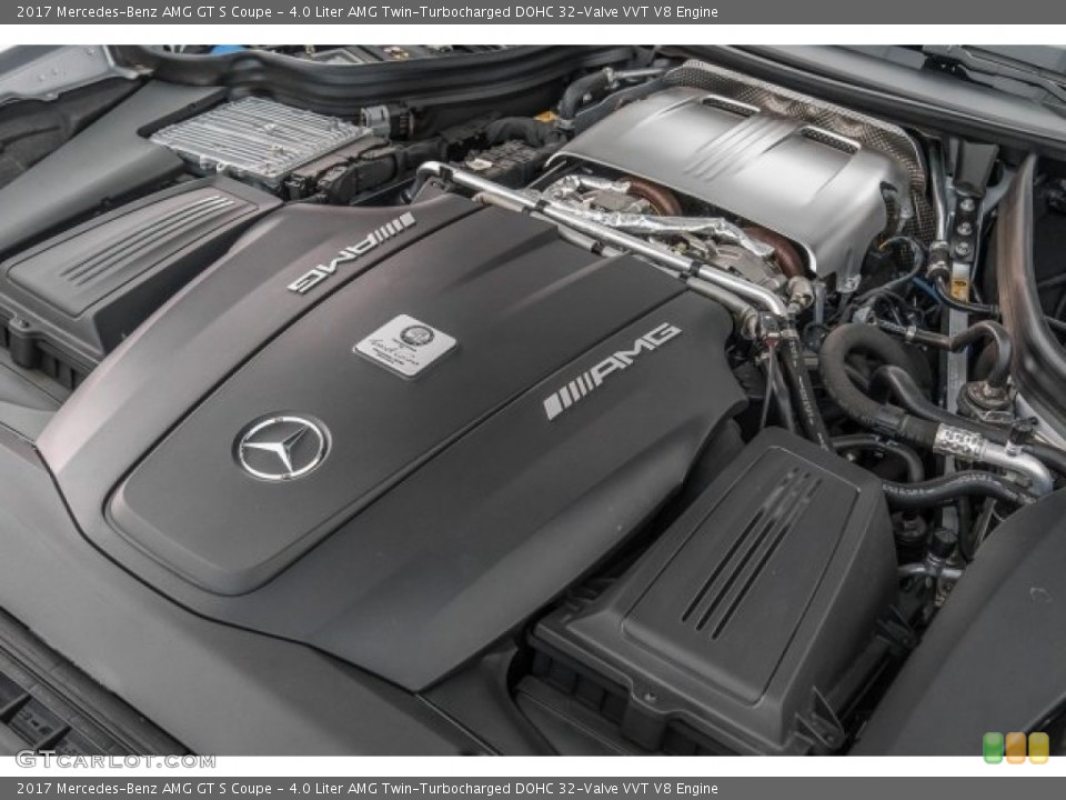 4.0 Liter AMG Twin-Turbocharged DOHC 32-Valve VVT V8 Engine for the 2017 Mercedes-Benz AMG GT #125179045