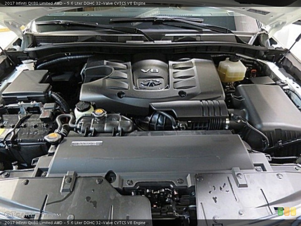 5.6 Liter DOHC 32-Valve CVTCS V8 Engine for the 2017 Infiniti QX80 #125233271