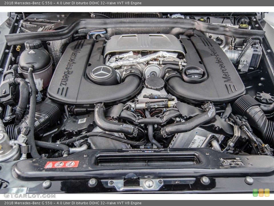 4.0 Liter DI biturbo DOHC 32-Valve VVT V8 Engine for the 2018 Mercedes-Benz G #125242709