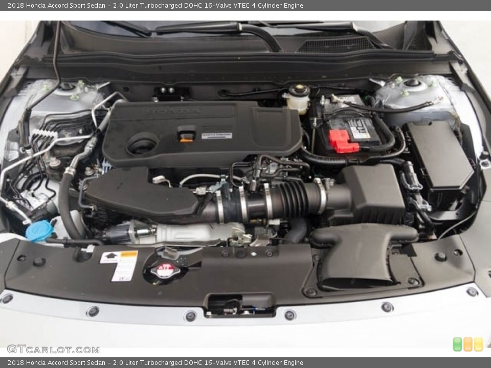 2.0 Liter Turbocharged DOHC 16-Valve VTEC 4 Cylinder Engine for the 2018 Honda Accord #125261930