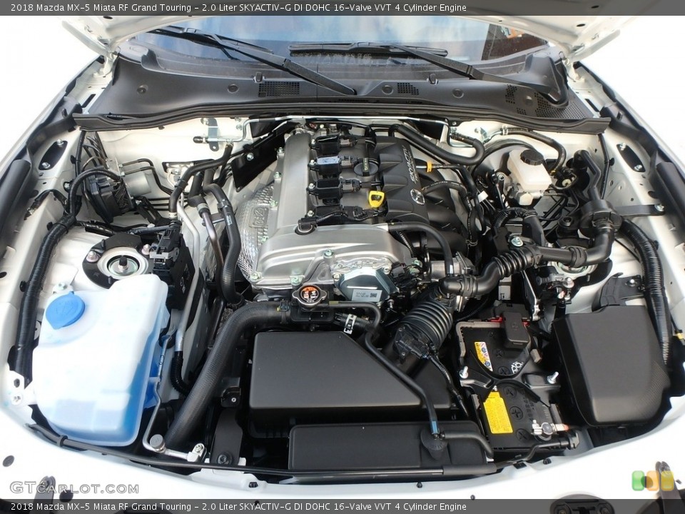 2.0 Liter SKYACTIV-G DI DOHC 16-Valve VVT 4 Cylinder Engine for the 2018 Mazda MX-5 Miata RF #125328002