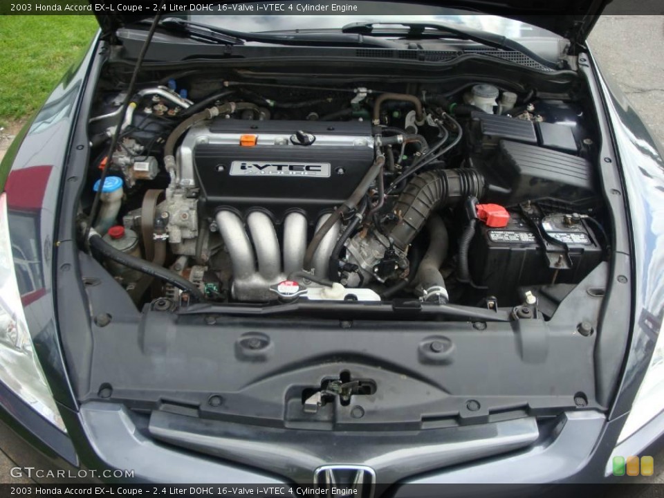 2.4 Liter DOHC 16-Valve i-VTEC 4 Cylinder Engine for the 2003 Honda Accord #12539072