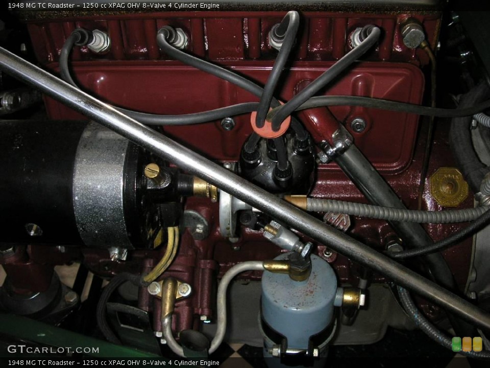 1250 cc XPAG OHV 8-Valve 4 Cylinder Engine for the 1948 MG TC #12551157