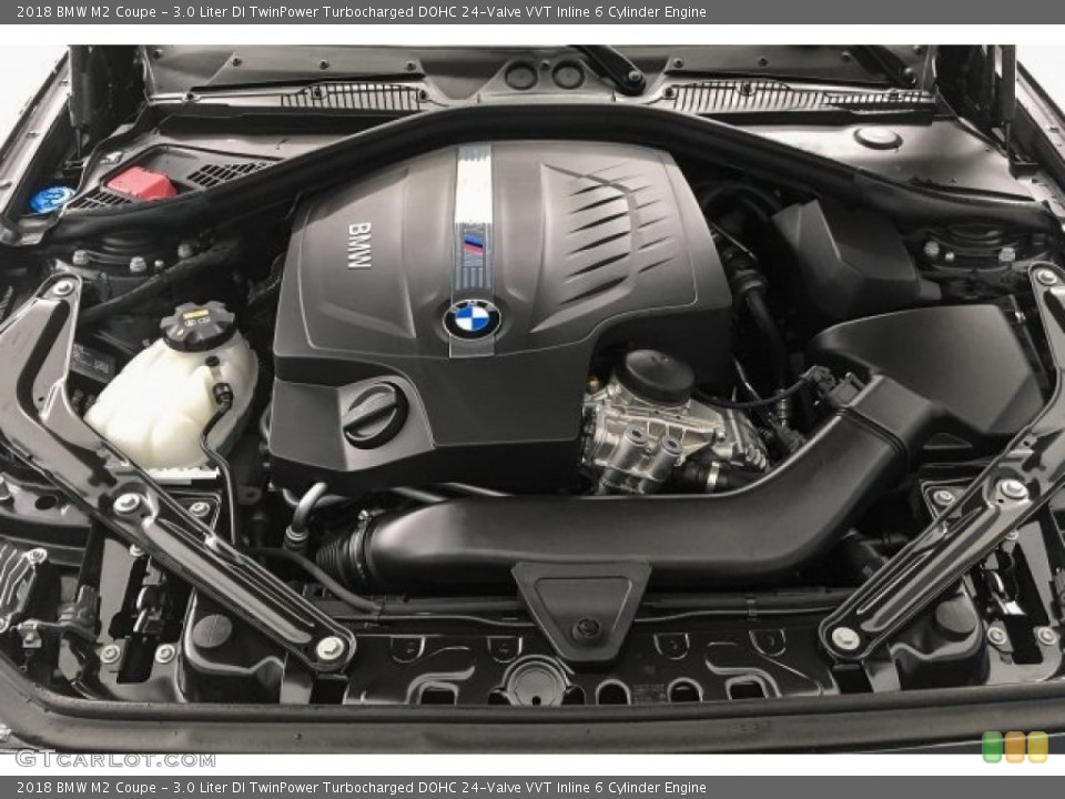 3.0 Liter DI TwinPower Turbocharged DOHC 24-Valve VVT Inline 6 Cylinder Engine for the 2018 BMW M2 #125607348
