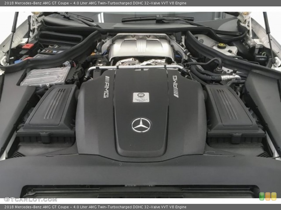 4.0 Liter AMG Twin-Turbocharged DOHC 32-Valve VVT V8 Engine for the 2018 Mercedes-Benz AMG GT #125620237