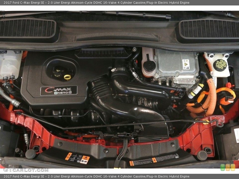 2.0 Liter Energi Atkinson-Cycle DOHC 16-Valve 4 Cylinder Gasoline/Plug-In Electric Hybrid Engine for the 2017 Ford C-Max #125822633