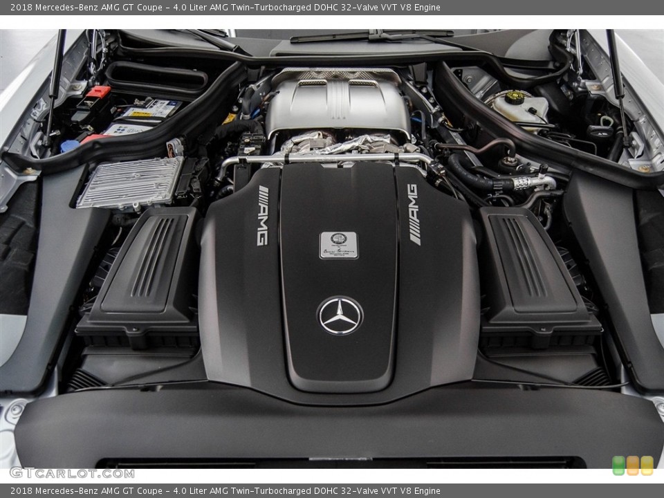 4.0 Liter AMG Twin-Turbocharged DOHC 32-Valve VVT V8 Engine for the 2018 Mercedes-Benz AMG GT #125833286