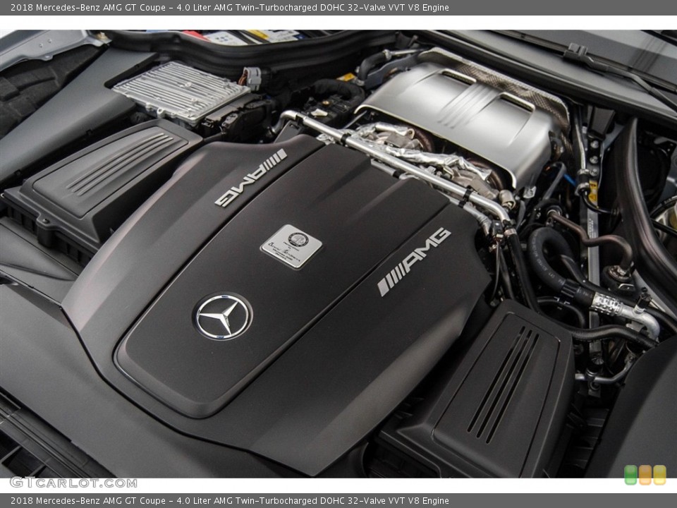 4.0 Liter AMG Twin-Turbocharged DOHC 32-Valve VVT V8 Engine for the 2018 Mercedes-Benz AMG GT #125833686