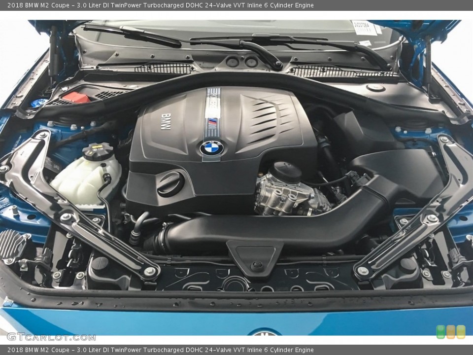 3.0 Liter DI TwinPower Turbocharged DOHC 24-Valve VVT Inline 6 Cylinder Engine for the 2018 BMW M2 #125899908