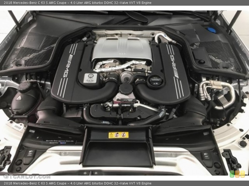 4.0 Liter AMG biturbo DOHC 32-Valve VVT V8 Engine for the 2018 Mercedes-Benz C #125951298