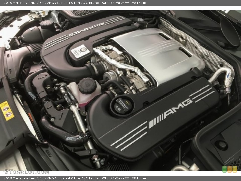 4.0 Liter AMG biturbo DOHC 32-Valve VVT V8 Engine for the 2018 Mercedes-Benz C #125951655