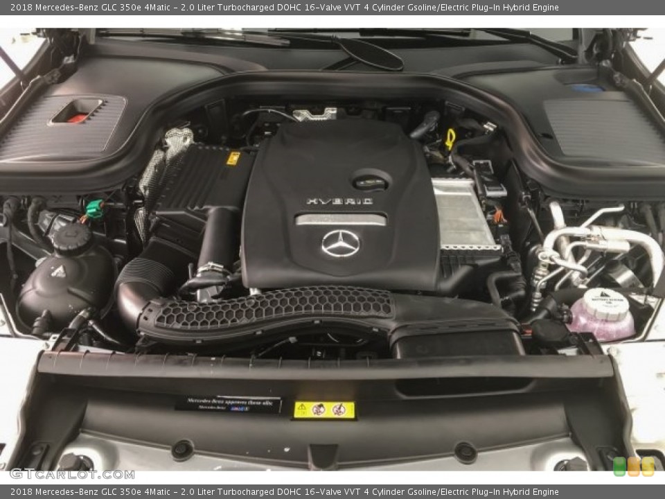 2.0 Liter Turbocharged DOHC 16-Valve VVT 4 Cylinder Gsoline/Electric Plug-In Hybrid Engine for the 2018 Mercedes-Benz GLC #125951862