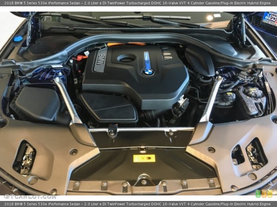 2.0 Liter e DI TwinPower Turbocharged DOHC 16-Valve VVT 4 Cylinder Gasoline/Plug-In Electric Hybrid Engine for the 2018 BMW 5 Series #125953959