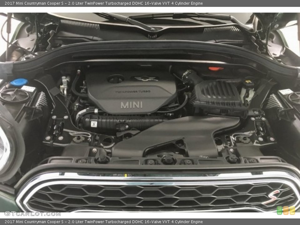 2.0 Liter TwinPower Turbocharged DOHC 16-Valve VVT 4 Cylinder 2017 Mini Countryman Engine