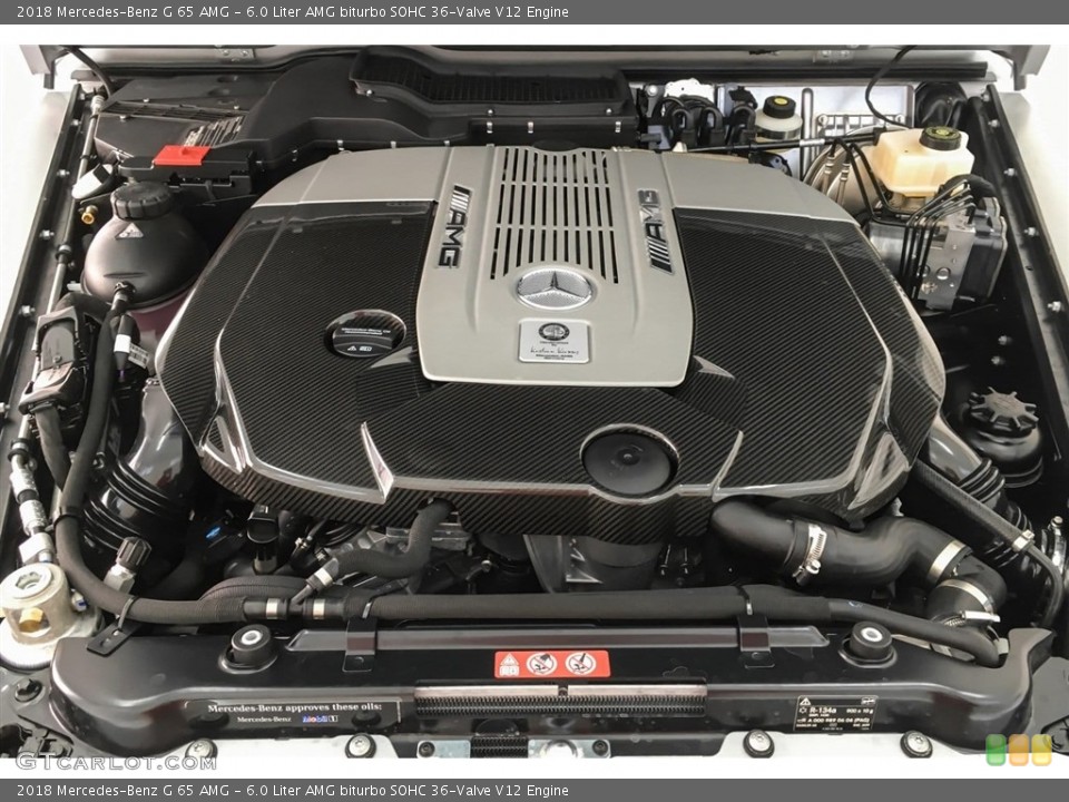 6.0 Liter AMG biturbo SOHC 36-Valve V12 Engine for the 2018 Mercedes-Benz G #126034316