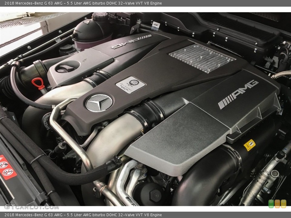 5.5 Liter AMG biturbo DOHC 32-Valve VVT V8 Engine for the 2018 Mercedes-Benz G #126035747