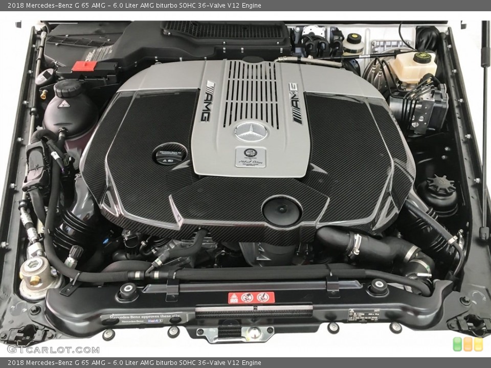 6.0 Liter AMG biturbo SOHC 36-Valve V12 Engine for the 2018 Mercedes-Benz G #126036086