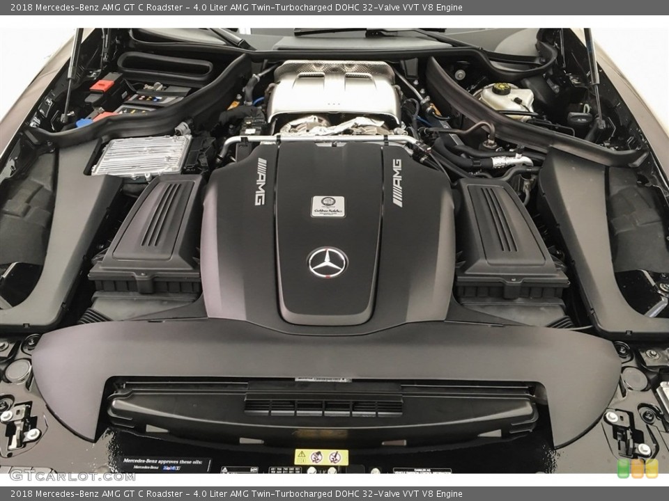 4.0 Liter AMG Twin-Turbocharged DOHC 32-Valve VVT V8 Engine for the 2018 Mercedes-Benz AMG GT #126038906