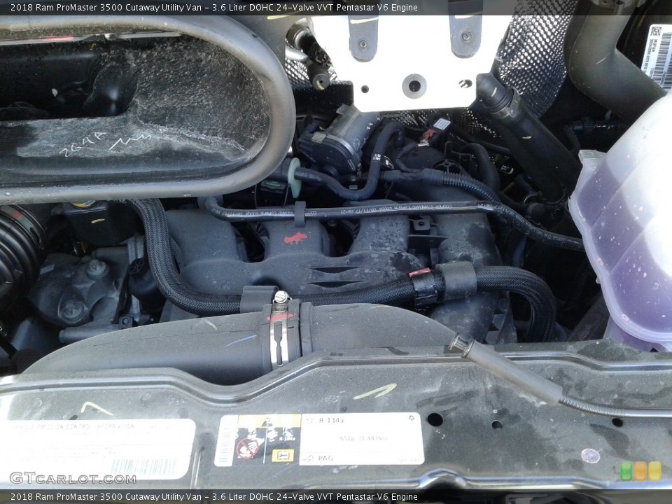 3.6 Liter DOHC 24-Valve VVT Pentastar V6 Engine for the 2018 Ram ProMaster #126042596