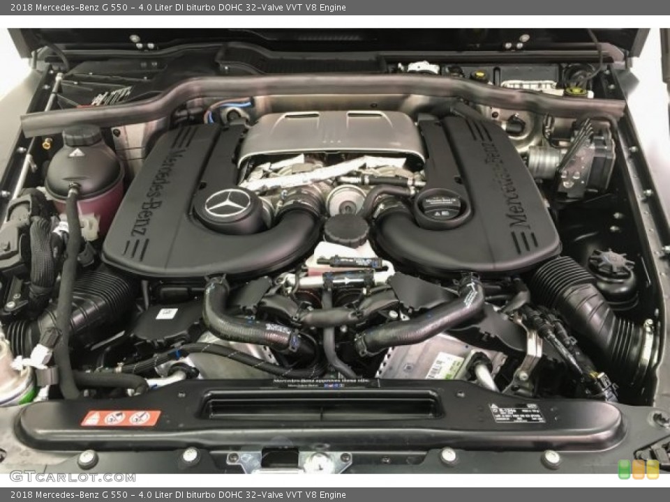 4.0 Liter DI biturbo DOHC 32-Valve VVT V8 Engine for the 2018 Mercedes-Benz G #126167898