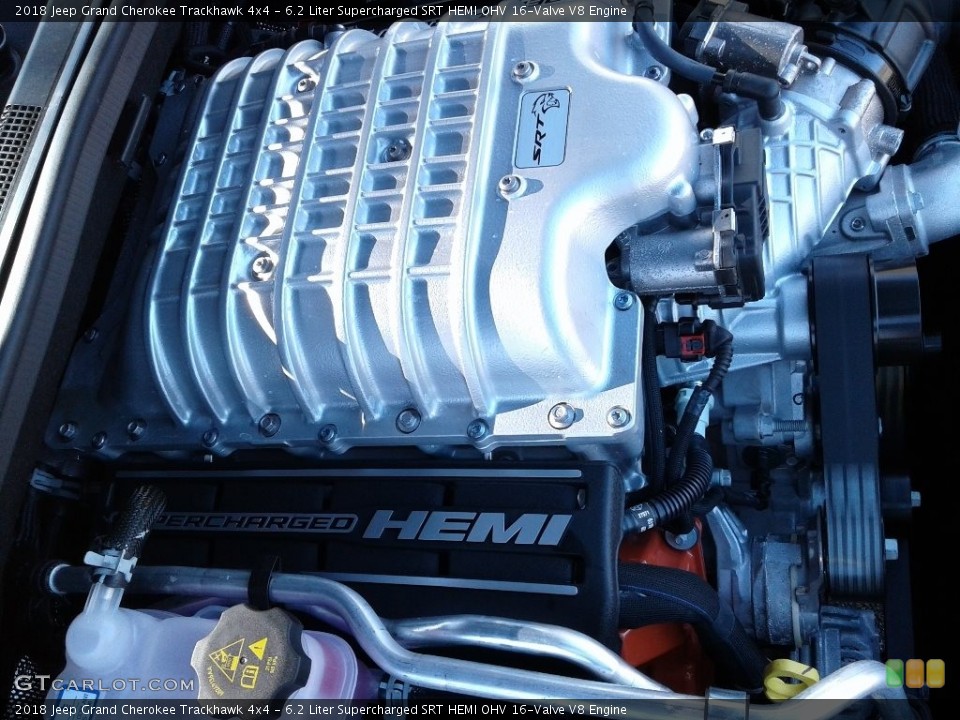6.2 Liter Supercharged SRT HEMI OHV 16-Valve V8 Engine for the 2018 Jeep Grand Cherokee #126169812