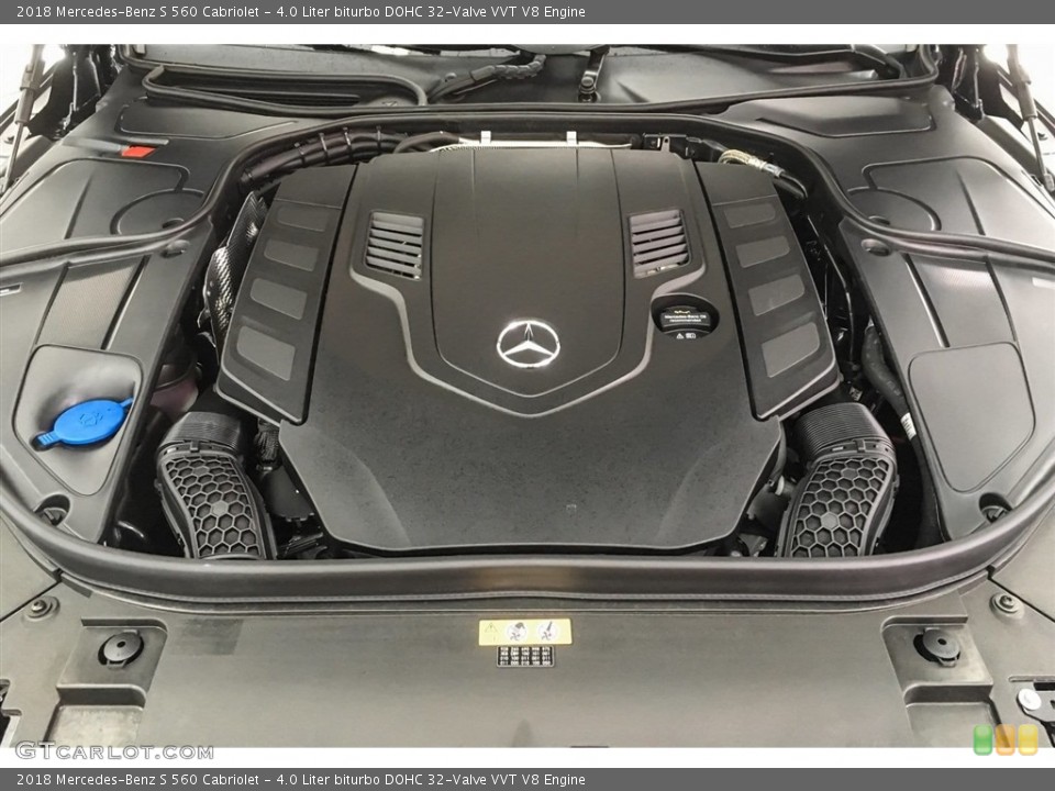 4.0 Liter biturbo DOHC 32-Valve VVT V8 Engine for the 2018 Mercedes-Benz S #126196496
