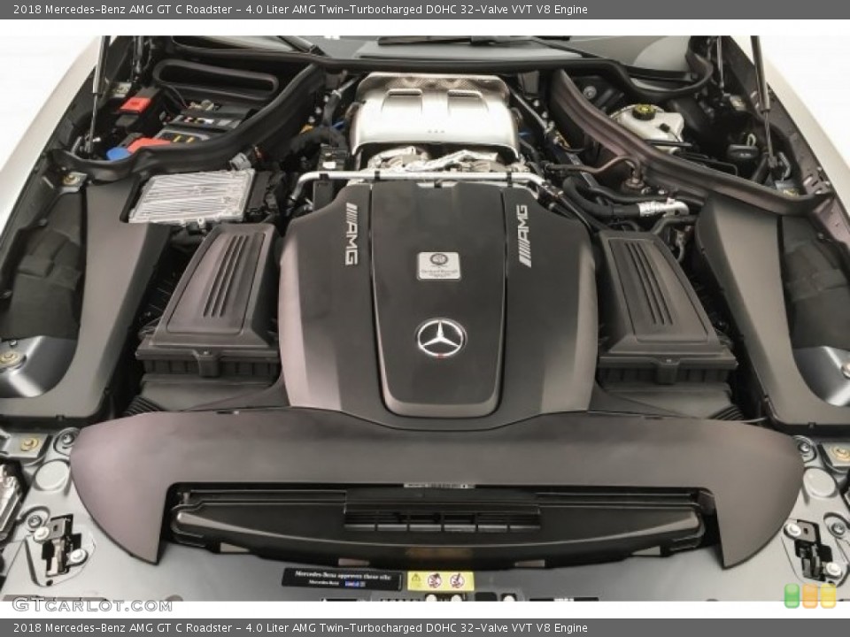 4.0 Liter AMG Twin-Turbocharged DOHC 32-Valve VVT V8 Engine for the 2018 Mercedes-Benz AMG GT #126196748