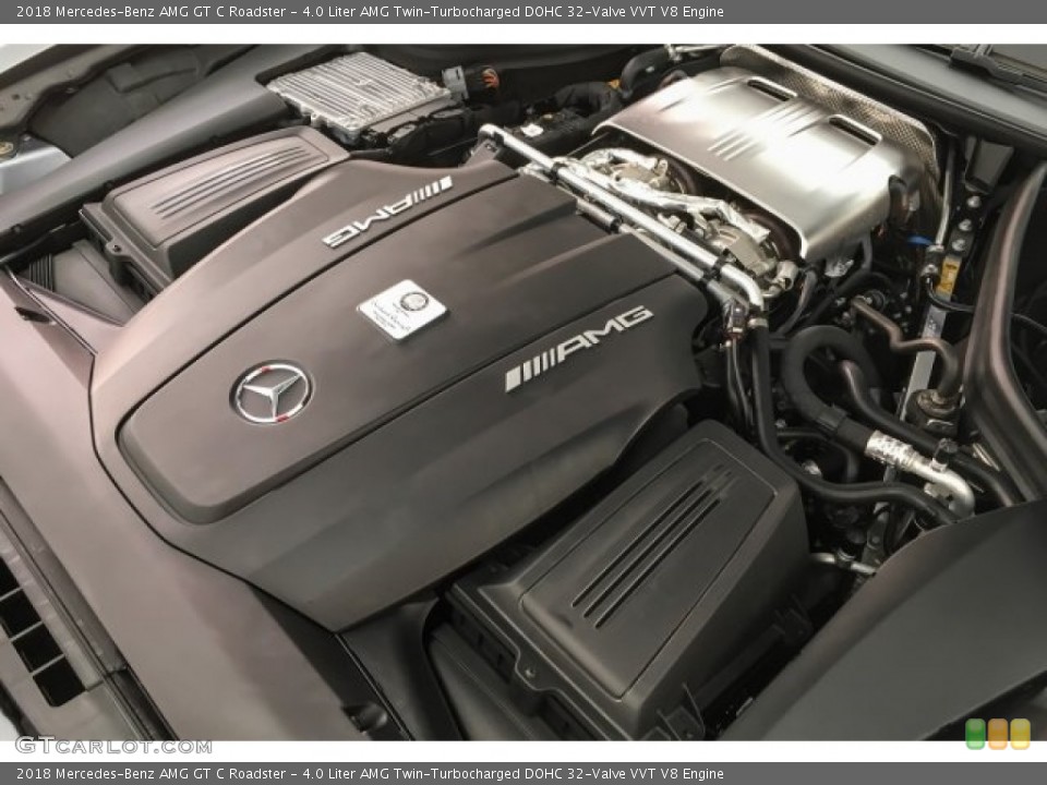 4.0 Liter AMG Twin-Turbocharged DOHC 32-Valve VVT V8 Engine for the 2018 Mercedes-Benz AMG GT #126197114