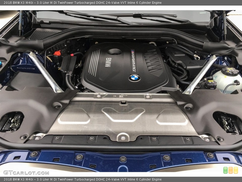 3.0 Liter M DI TwinPower Turbocharged DOHC 24-Valve VVT Inline 6 Cylinder Engine for the 2018 BMW X3 #126199328